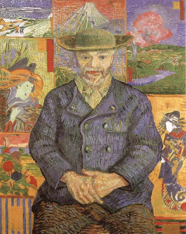 Vincent Van Gogh Portrait of Pere Tanguy Spain oil painting art